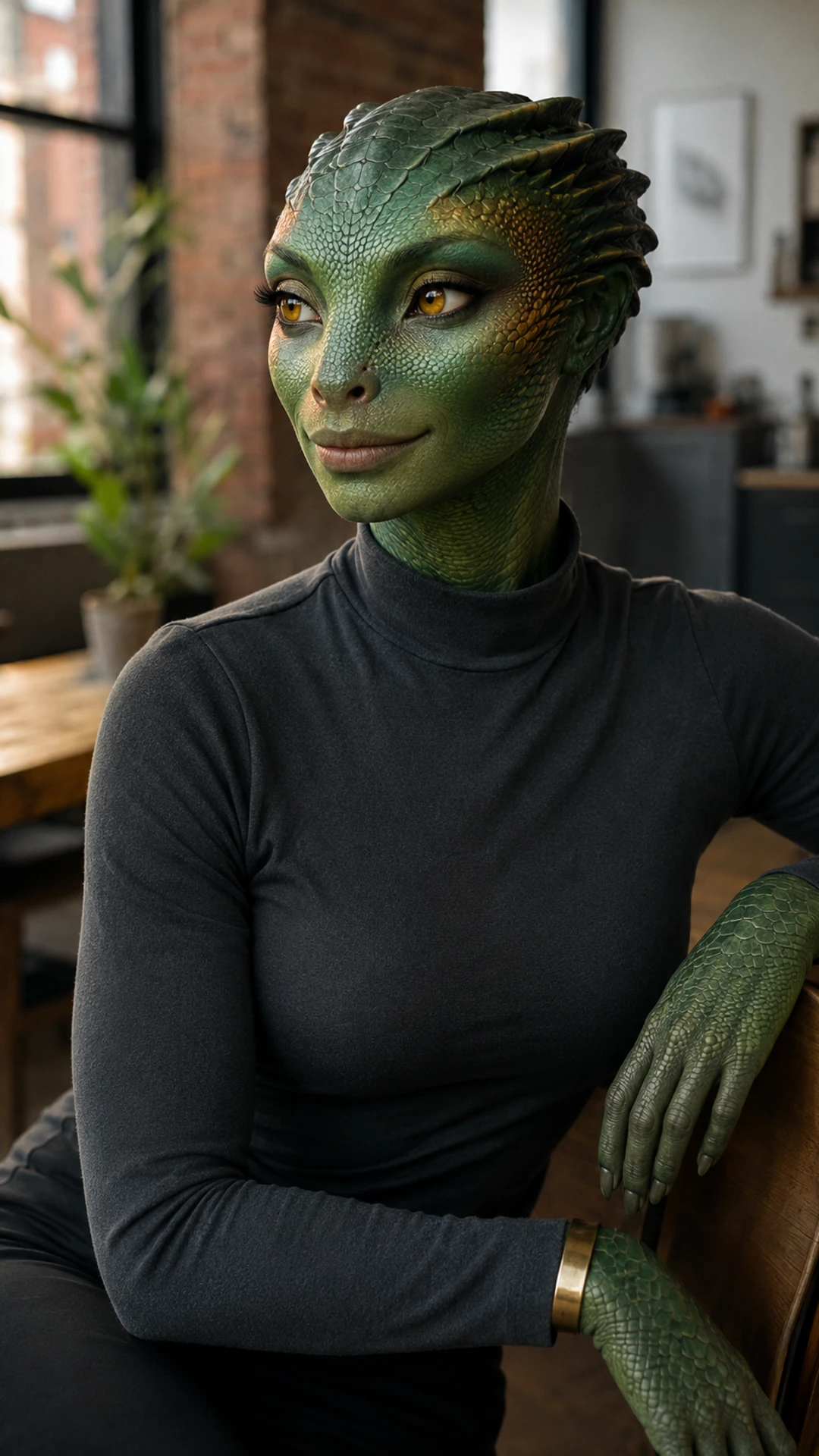 Reptilian UGC Creator fictional adult identity reference