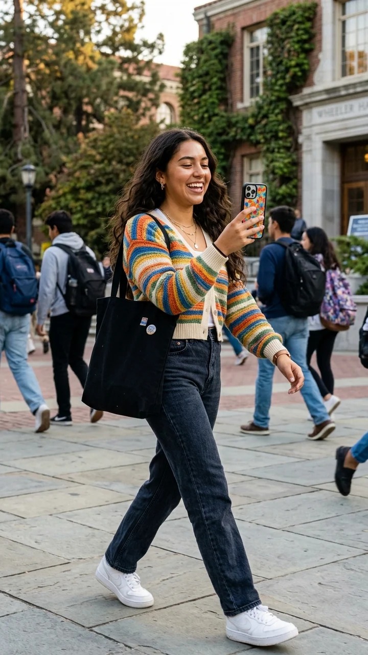 Sofia’s full-body source image.